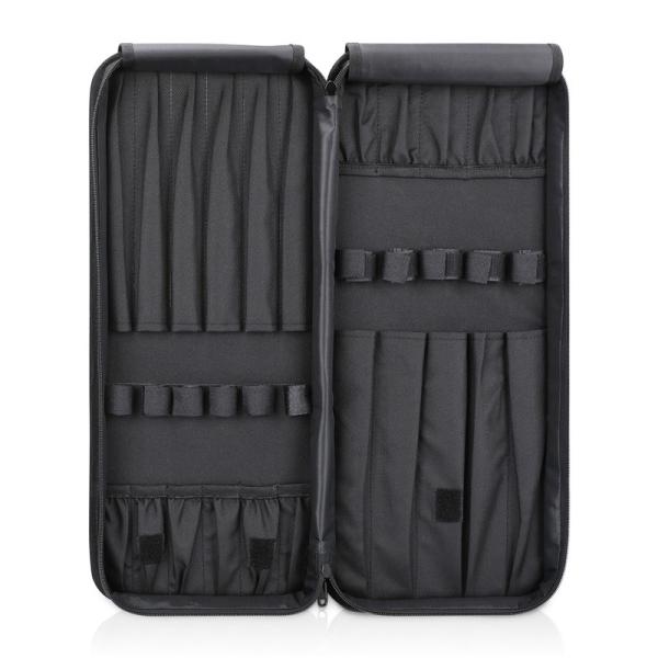 Case Knife Roll Bag Large Travel 600D Polyester  23x3x8