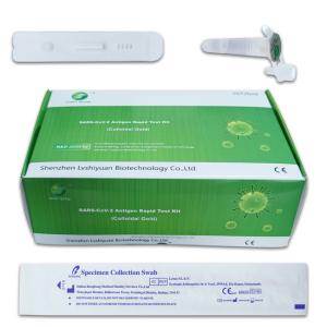 CE SARS-CoV-2 Antigen Home Test Kit For Travel 10 Tests/Kit Sensitivity 98%