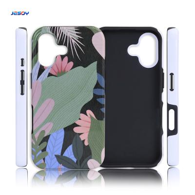 2In1 3D Film Sublimation Phone Case Strong Magnetic For IPhone 16 15 Pro Max