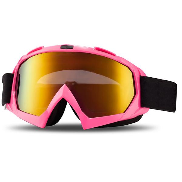Lenses Coated Sport UV Protection Cycling Glasses Anti Fog Vented Bike Riding Goggles Windproof