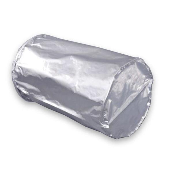 55 Gallon Drum Plastic Inner Bag Round Bottom For Open And Close Top Drum Flexible Round Bottom Gusset Aluminum Foil