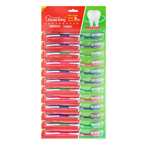 Высококачественная средняя щетка для взрослых