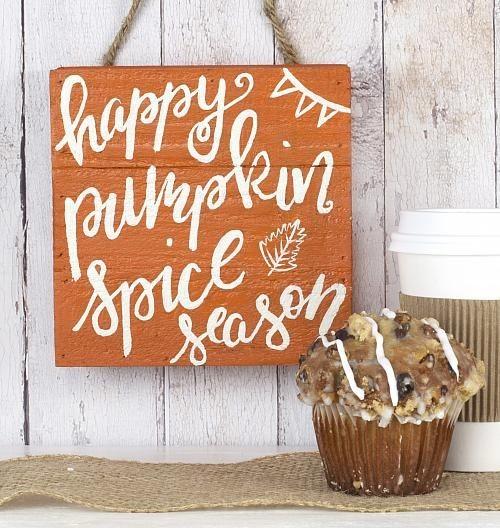 Thanksgiving Day Wooden Plaque Signs , Pattern Wall Decor Signs With Sayings