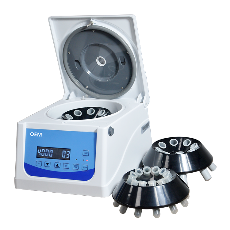 Economic Desktop 4000rpm Lab Centrifuge TD4D 2200xg Compact Size for Small Laboratory and Blood Testing