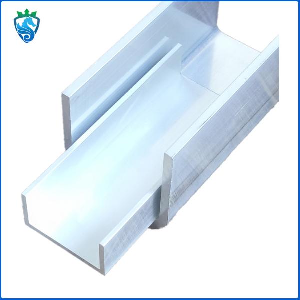 Polishing Aluminum Alloy Window Doors Frame Profiles Anodizing Treatment T3 - T7