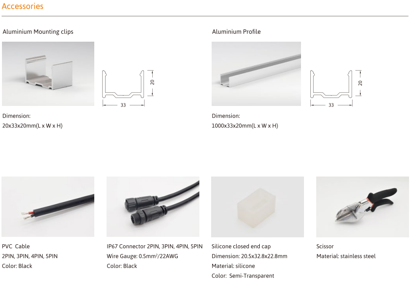 LEDCORP® Neon Flex / Top Bend CCT Suitable for Surrounding Auxiliary and Theme Lighting