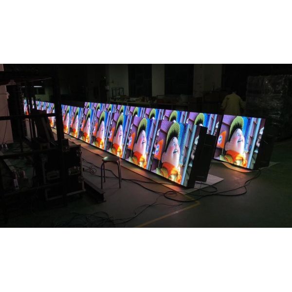 すくい10mmの大きい屋外の導かれた広告はSMD3535 320x160mmを表示する