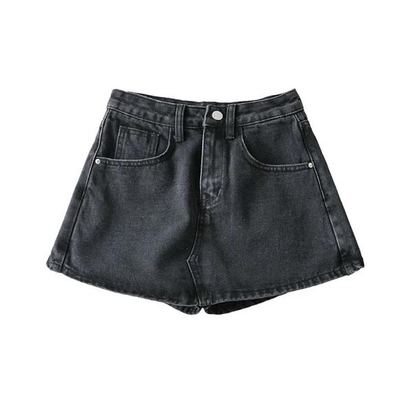 Factory Customized European Summer Vintage High Waist Denim Short