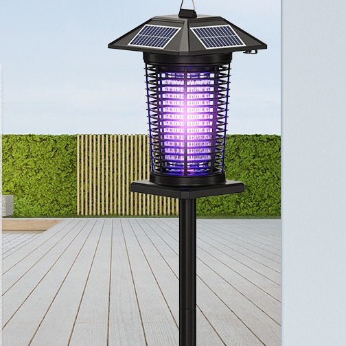 Solar Powered Mosquito Killer Lamp , Solar Light Mosquito Repellent Lamp