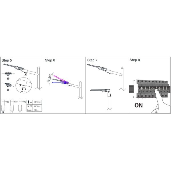 Оптовая продажа Custom Low Price Garden Street Light Outdoor Topsung 50 Вт светодиодная система уличного освещения