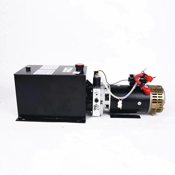 2200PSI Hydraulic Station 24 Volt Hydraulic Power Pack With 8 Quart Fuel Tank