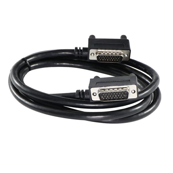 DB25 Male to Female Power Cord 6ft White 220V-250V