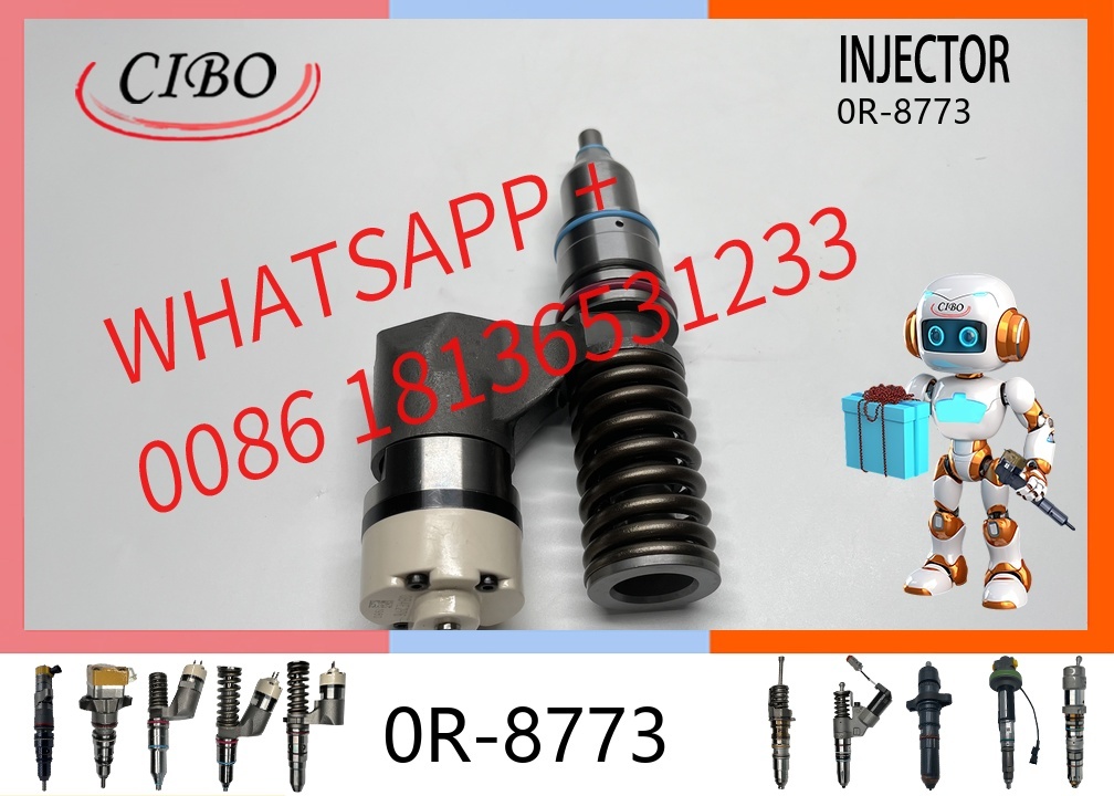 original 0R-8773 Diesel Fuel Injector for  C10 C11 C12 C13 Engine Replacement for OEM 137-2500 212-3463 147-0373 160-1090 194-5083 10R-0963 Injection original new injector