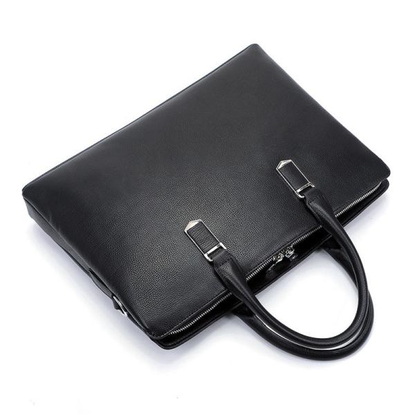 Men's Briefcase For Business Leather Computer Office Bag Laptop Bag BRB05