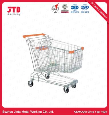 Powder Coating Metal Shopping Trolley OEM Childs Metal Shopping Cart