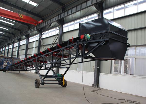 Electric Mobile Belt Conveyor For Stone Gravel Coal Conveying