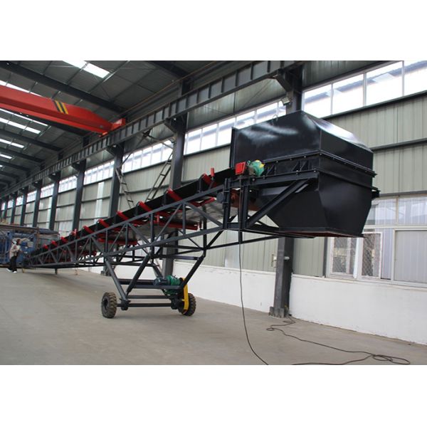 Sand Gravel Mobile Conveyor Belt For Food Industry For Quarry