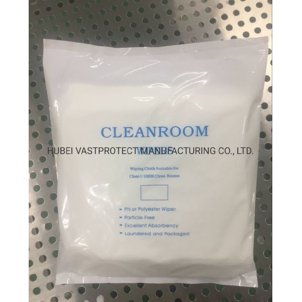 100% Polyester Microfiber Cleanroom Wipers for Screen Cleaning Customized Request