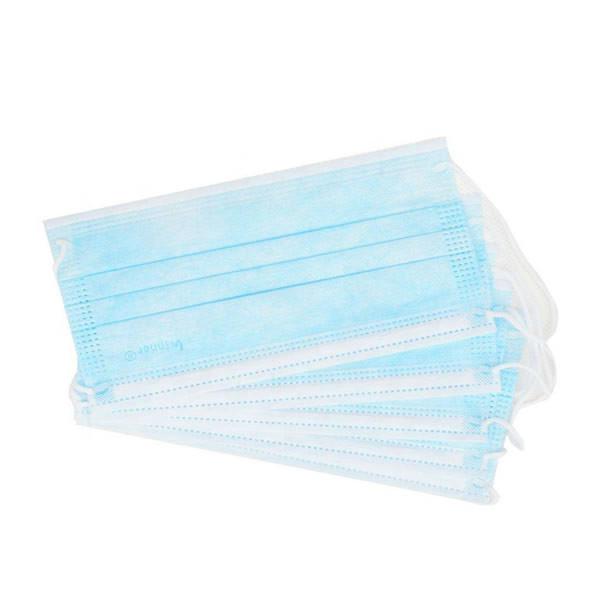 17.5*9.5cm Non Woven Filter Paper Sanitary Face Mask Dustproof With Earloop