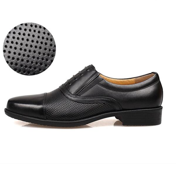 Stitching Exquisite Military Dress Shoes Oxford Leather Low Top Odorless