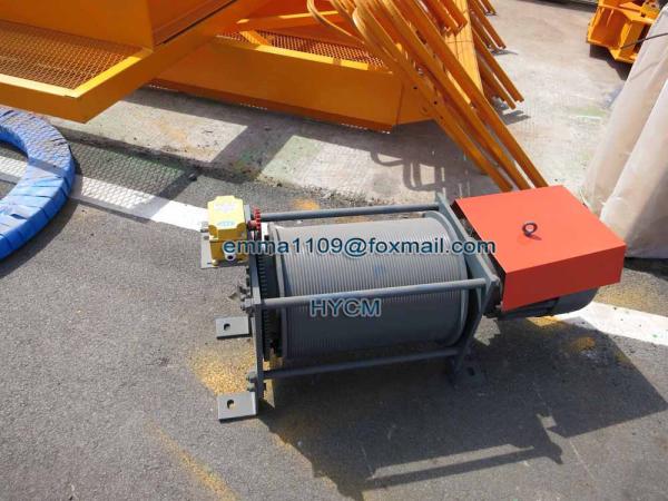 HYCM Grúa de torre pequeña TC3808 Precio Tipo de cabeza de martillo Especificación