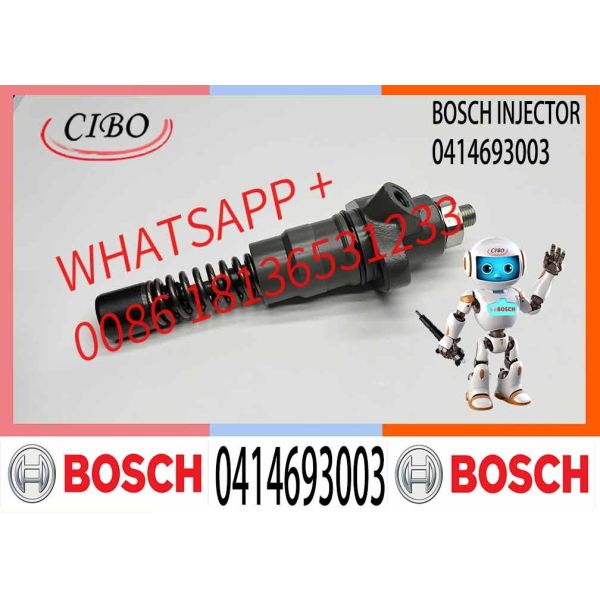 Partidas de maquinaria de construcción D6E D6D Unidad de bombeo de combustible diesel 0414693007 Inyector 0414693003 04289982 02113695 21147446 para