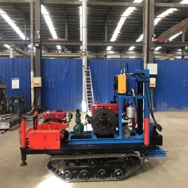 100m 150m Water Well Drilling Rigs/hydraulic Diesel Well Drilling Rigs/mine Deepwell Borehole Machines