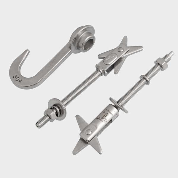 M16 Expansion Anchor Bolt Anti Shock Stainless Steel Expansion Bolts Corrosion Resistant