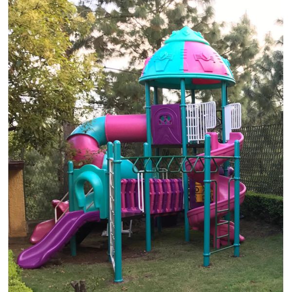 Galvanized Steel Pipe Kids Outdoor Playground Equipment King Kong Style