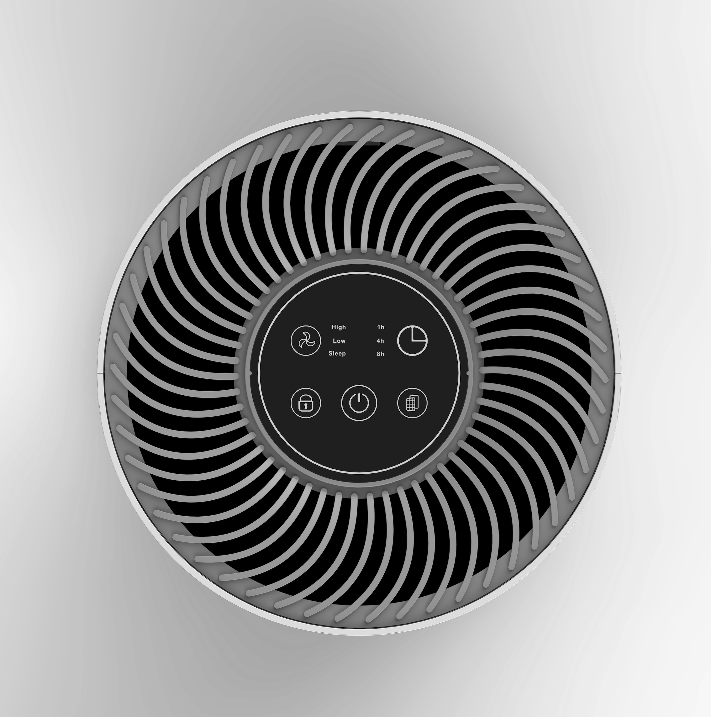 Уборщик воздуха Hepa очистителя EPI130A воздуха Ionizer умный домашний настольный Hepa портативный