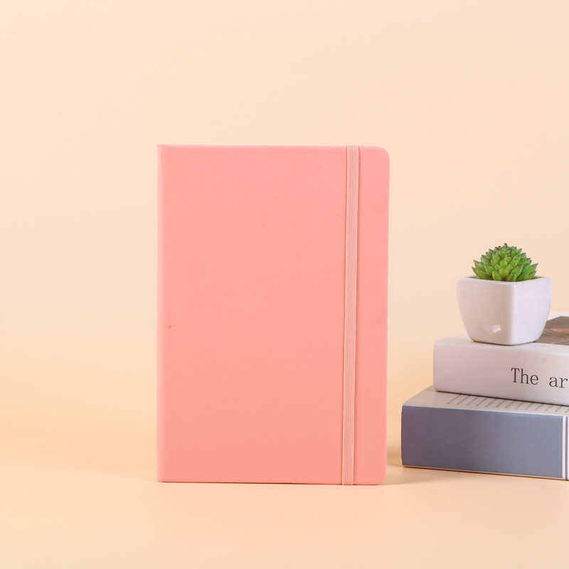 Customized A5 Leather Notebook Premium Promotional Gift for Business Office Meeting Record College Student Diary Notepad