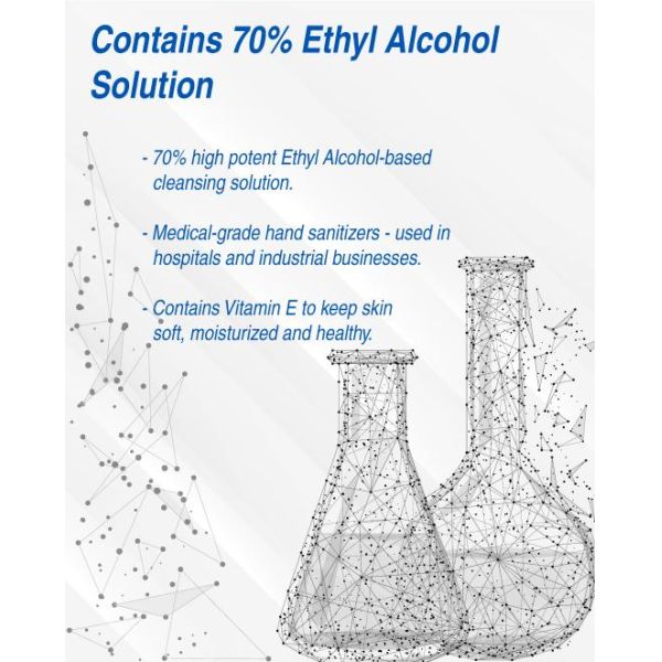 Анти- бактериальным основанное алкоголем дезинфицирующее средство руки, дезинфицирующее средство руки размера перемещения