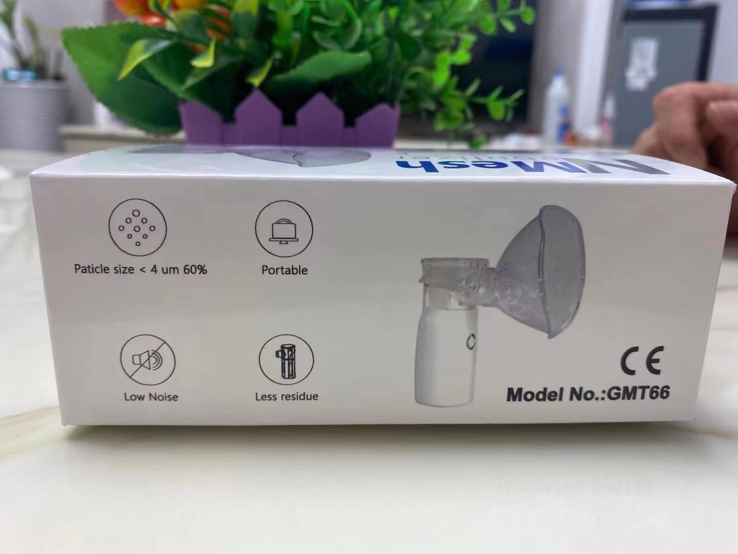 Атомизатор колоннообразного ультразвукового портативного Nebulizer OEM портативный ультразвуковой