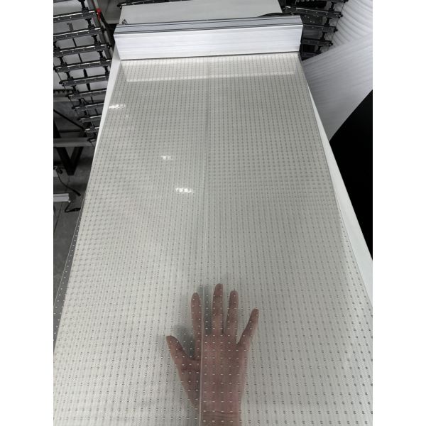 Transparent LED Screen P6 for Office & Retail – Flexible Transparent Film Display Solution