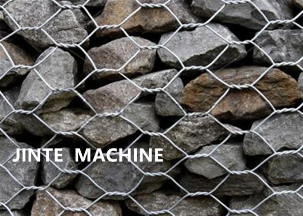 ISO 16kw 3.8m Gabion Hexagonal Wire Mesh Machine