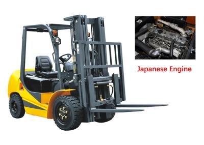 Mechanical Four Wheel Forklift Diesel Engine 7000kg Capacity Comfortable Design