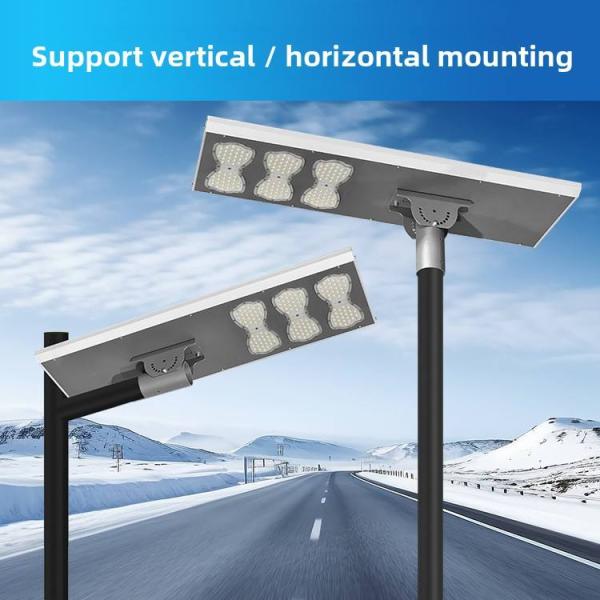 High Power Solar Street Lights Providing Ultra Bright Illumination and Weather Resistant Features for Long Term Outdoor