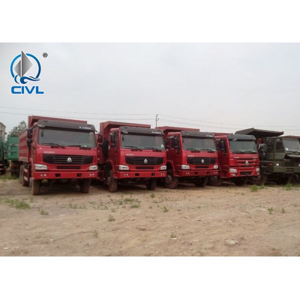 6X4 Howo Dump Truck New Tipper Truck 336hp /371hp Engine  Hw76 Cab