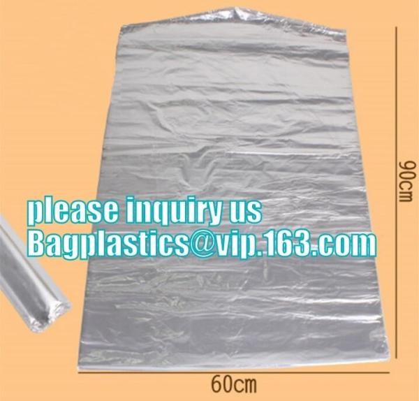 Clear Plastic Dry cleaning poly garment bags for packing clothes storage on roll,Plastic garment bags for suit BAGEASE