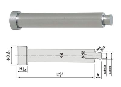 Rlr Rht Plastic Injection Mold Parts Tip Type Sprue Puller Pin