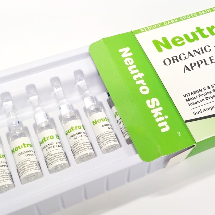 Organic Apple Kiwi Skin Whitening Glutathione Injection for face Neutro Skin