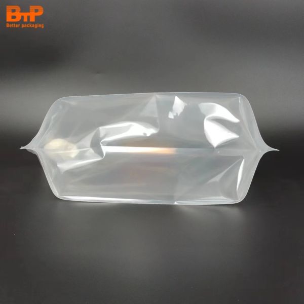 Custom Reusable Stand up Pouch With Plastic Handle With Nozzle Plastic Liquid Beverage Juice Drink Packaging Plastic Bag