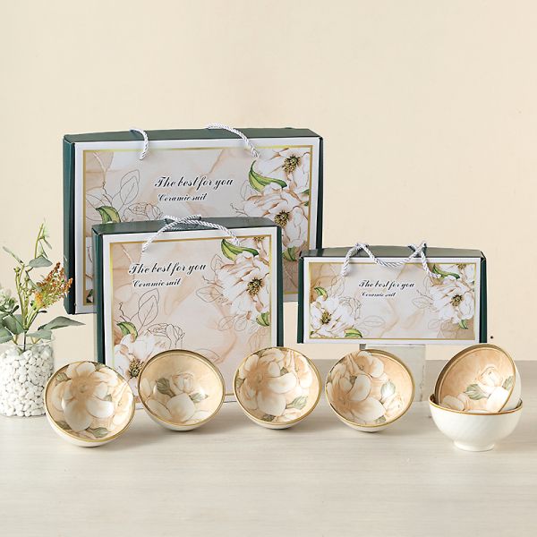 Набор Tableware микроволны безопасный белый керамический для домашней обедая пользы