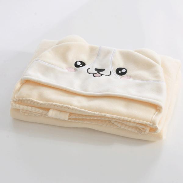 Warm Soft Wearable Flannel Hoodie Blanket Cozy Polar Fleece Blanket