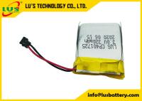cellule de batterie de 3V 320mah Limno2 avec le connecteur de fils pour l'application Smart Card de support de carte PCB