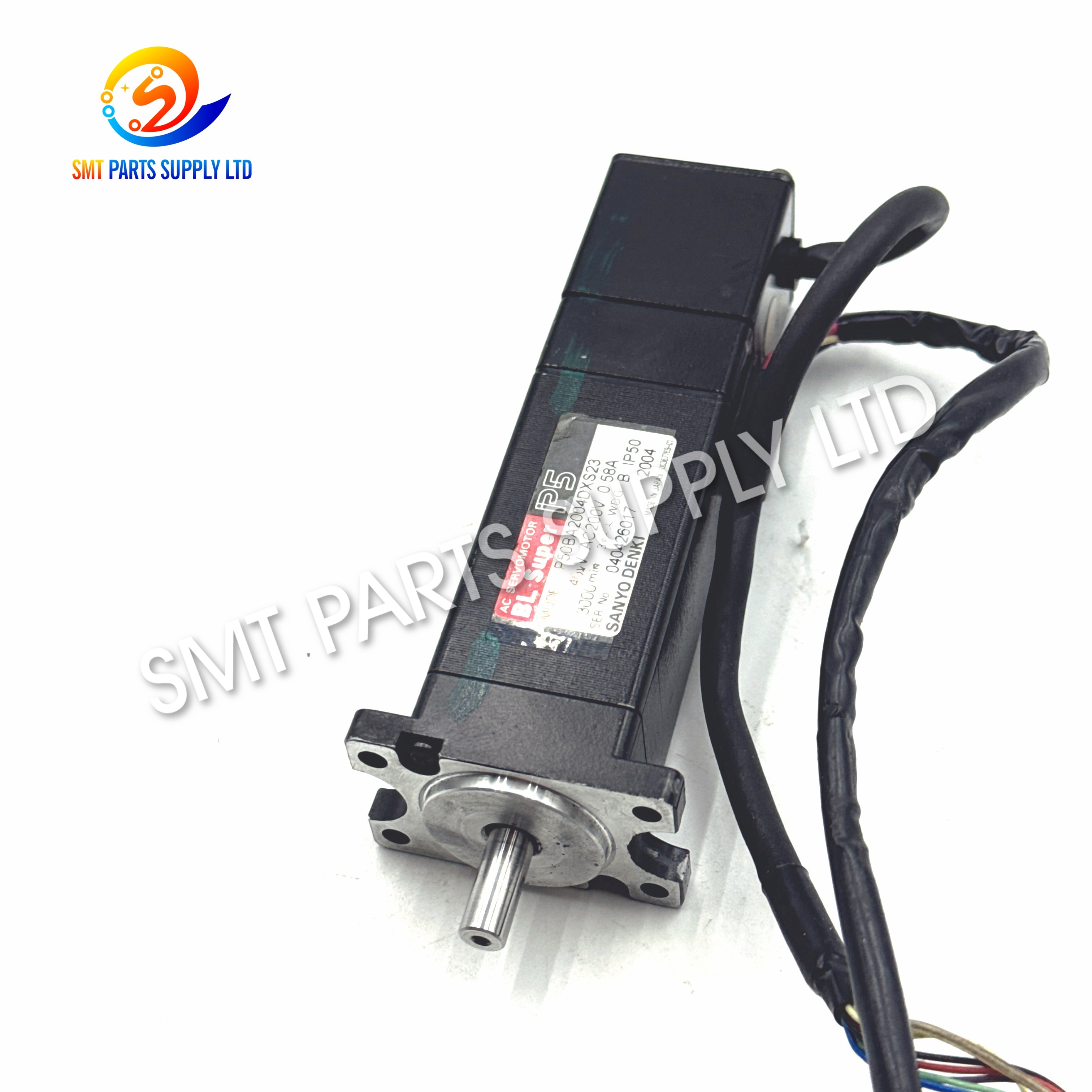SANYO P50BA2004DXS23 Z-Axis Servo Motor for I-PULSE M1/M2/M4S Pick and Place Machines