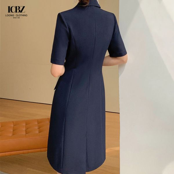 Pantalones con patrón sólido y chaqueta con chaleco de tamaño más grande para vestir de oficina traje de dama