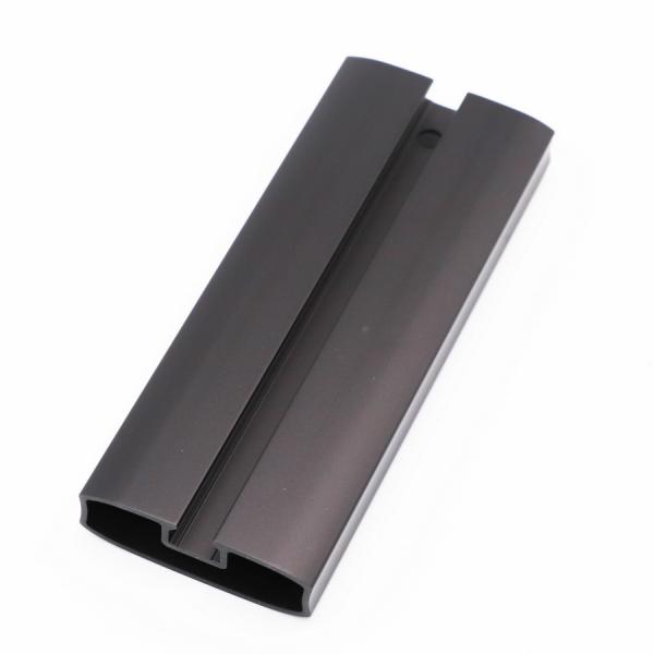 Extrusion Aluminum Light Channel / Round Aluminum Profile For Led Strips
