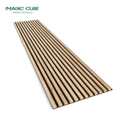 26kg/Pcs Wooden Acoustic Slat Wall For Sound Absorption and Decoration
