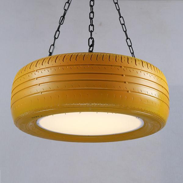 Loft Industrial Wind Tire Pendant Light Color LED Lamp Bead Hanging retro chandelier(WH-VP-132)